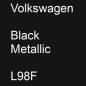 Preview: Volkswagen, Black Metallic, L98F.